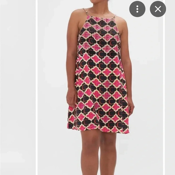 NWT Camilla Embellished Silk Shift Dress Wild and Running - Picture 1 of 14